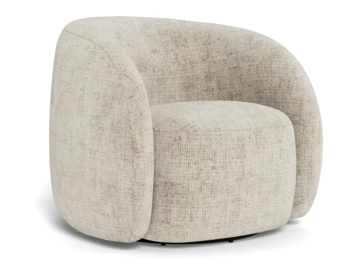Fauteuil Yordi Juto Beige 83cm - Giga Living