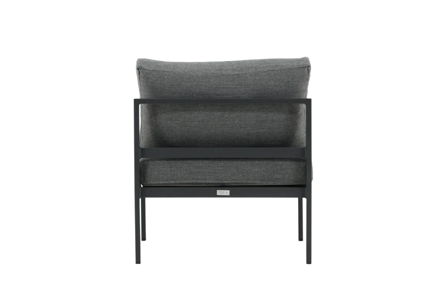 Fjôrd Bankmodule Copacabana Aluminium Zwart 74x70x65cm