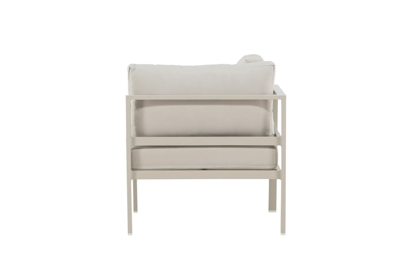 Fjôrd Bankmodule Copacabana Aluminium Beige 74x74x65cm