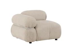 Fjôrd Bank Module Mika Beige Hoek Rechts