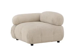 Fjôrd Bank Module Mika Beige Hoek Rechts