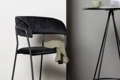 Fjôrd Barkruk Lui Zwart Pu