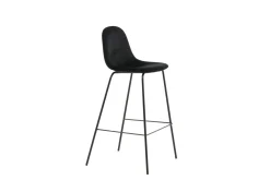 Fjôrd Barkruk Polar Velvet Zwart