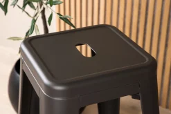 Fjôrd Barkruk Tempe Donkergrijs