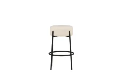 Fjôrd Barkruk Tucson Groot Wit Bouclé 70cm