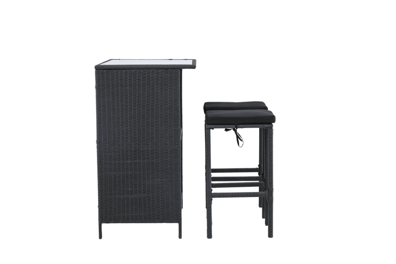 Fjôrd Bar Set Knock Zwart
