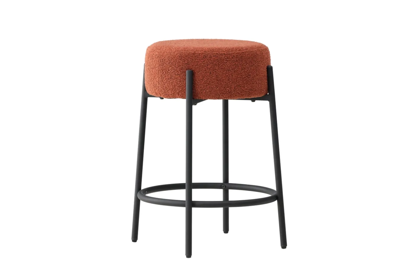 Fjôrd Barstoel Tucson Rood Bouclé