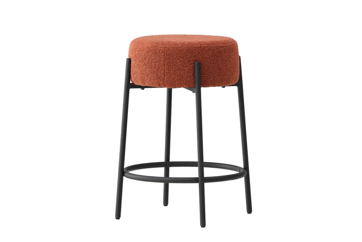 Fjôrd Barstoel Tucson Rood Bouclé
