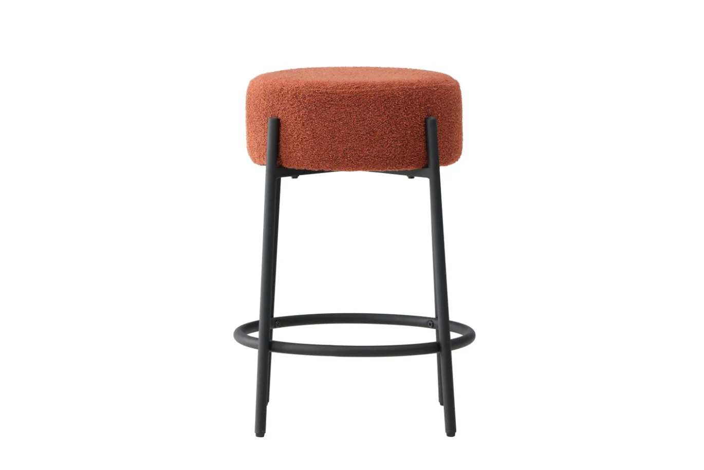 Fjôrd Barstoel Tucson Rood Bouclé