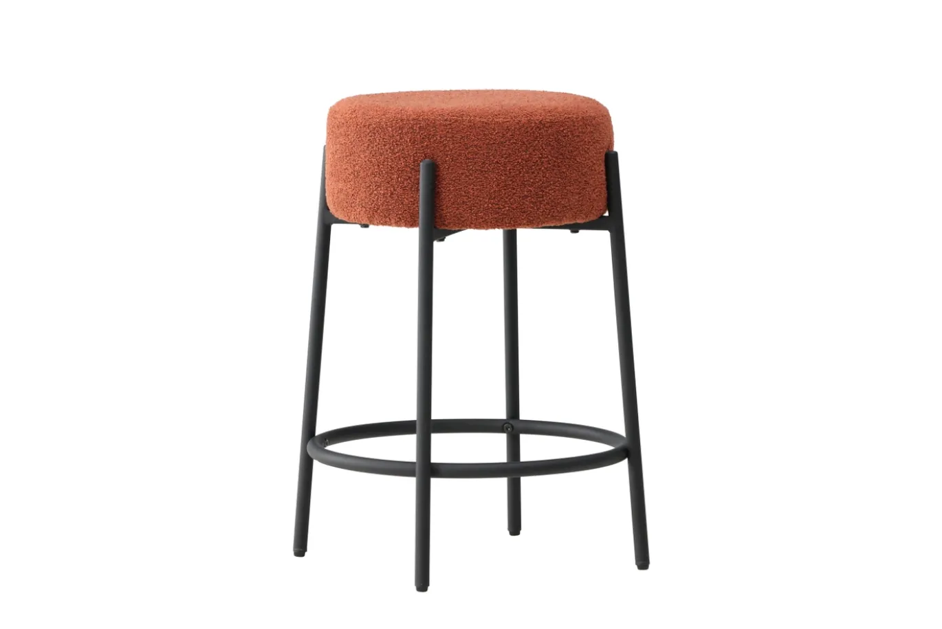 Fjôrd Barstoel Tucson Rood Bouclé