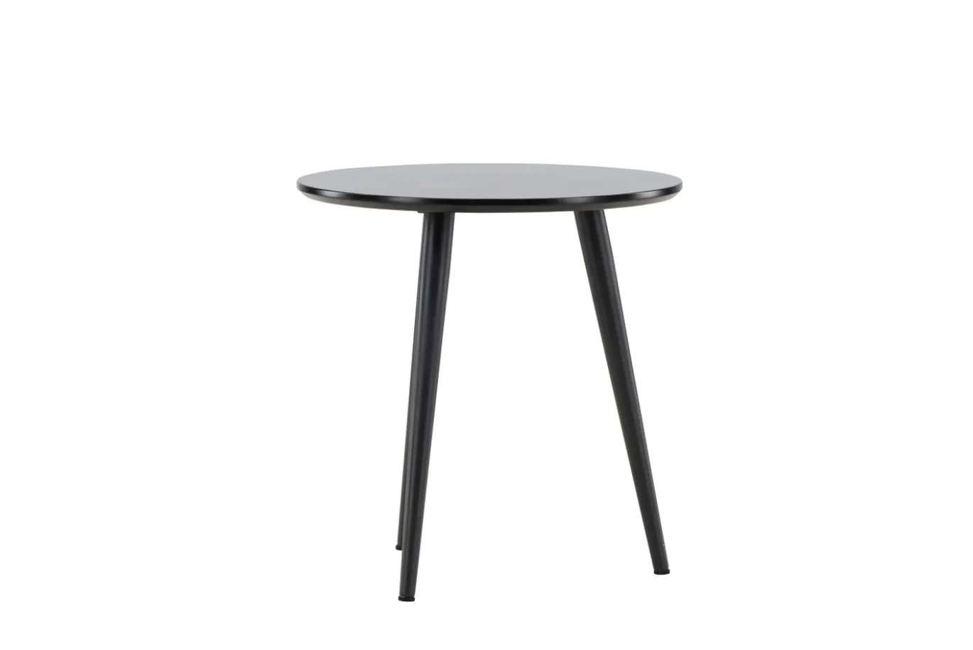 Fjôrd Bijzettafel Askim Zwart ⌀48cm