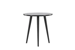 Fjôrd Bijzettafel Askim Zwart ⌀48cm