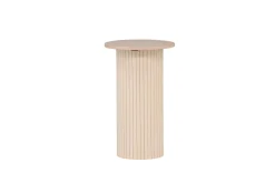 Fjôrd Bijzettafel Bianca Beige Ø40cm