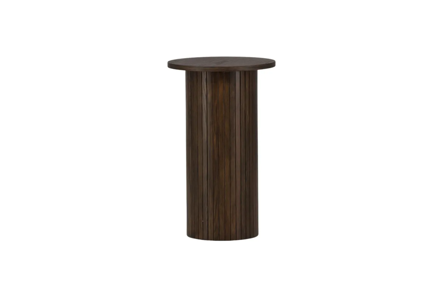 Fjôrd Bijzettafel Bianca Bruin Ø40cm