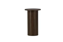 Fjôrd Bijzettafel Bianca Bruin Ø40cm