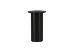 Fjôrd Bijzettafel Bianca Zwart Ø40cm