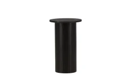 Fjôrd Bijzettafel Bianca Zwart Ø40cm