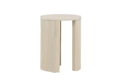 Fjôrd Bijzettafel Bristol Whitewash ⌀40cm
