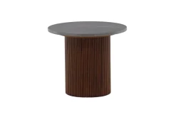 Fjôrd Bijzettafel Härön Donkergrijs Marmerlook 52cm