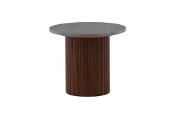 Fjôrd Bijzettafel Härön Donkergrijs Marmerlook 52cm