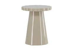 Fjôrd Bijzettafel Krull Beige ⌀45cm