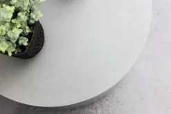 Fjôrd Bijzettafel Lissabon Grijs ⌀60cm