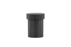 Fjôrd Bijzettafel Malung Zwart ⌀35cm