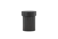 Fjôrd Bijzettafel Malung Zwart ⌀35cm