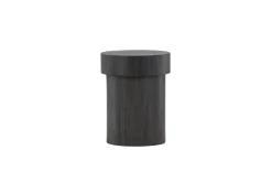 Fjôrd Bijzettafel Malung Zwart ⌀35cm