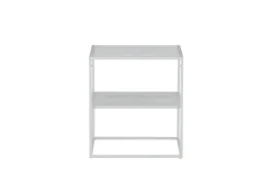 Fjôrd Bijzettafel Netz 60x55cm Wit