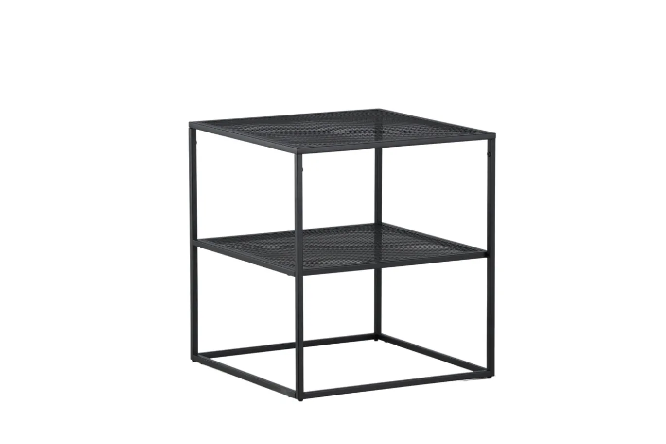 Fjôrd Bijzettafel Netz 60x55cm Zwart