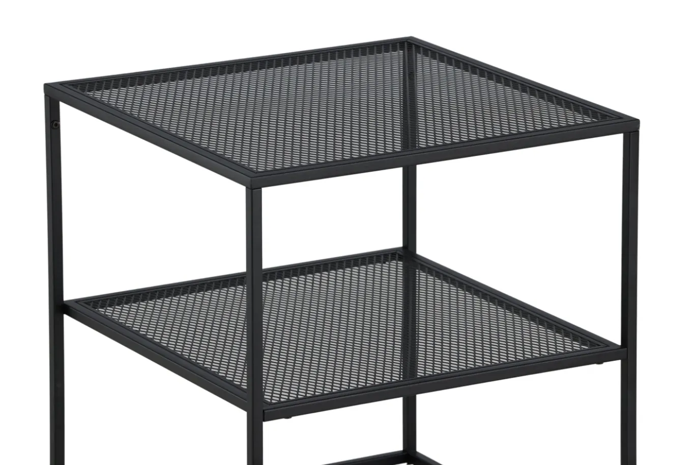 Fjôrd Bijzettafel Netz 60x55cm Zwart