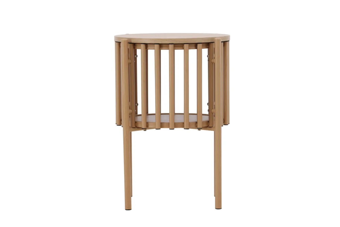Fjôrd Bijzettafel Rubbo Naturel ⌀45cm