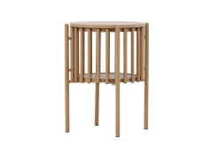 Fjôrd Bijzettafel Rubbo Naturel ⌀45cm
