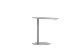 Fjôrd Bijzettafel San Jose Staal Lichtgrijs