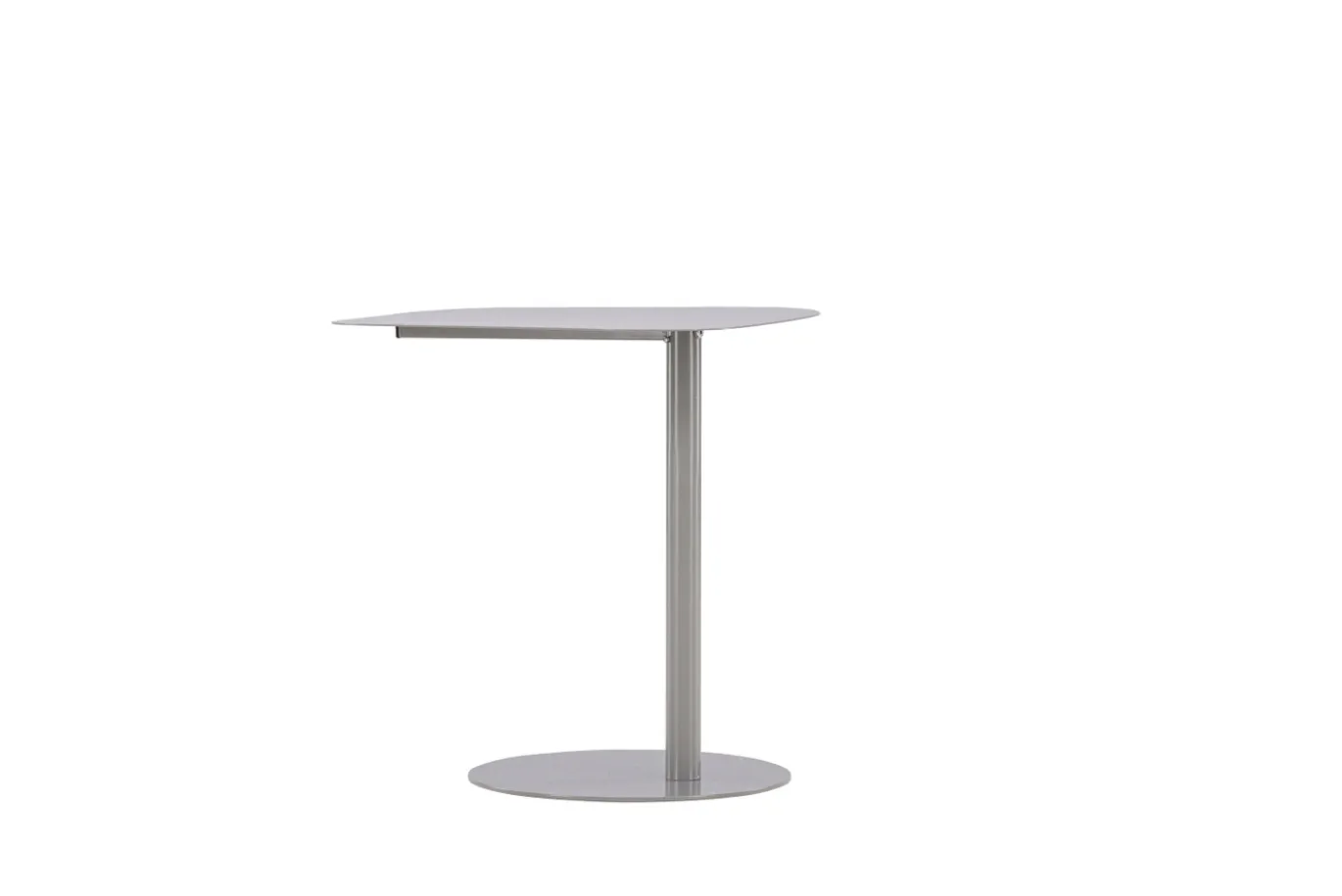 Fjôrd Bijzettafel San Jose Staal Lichtgrijs