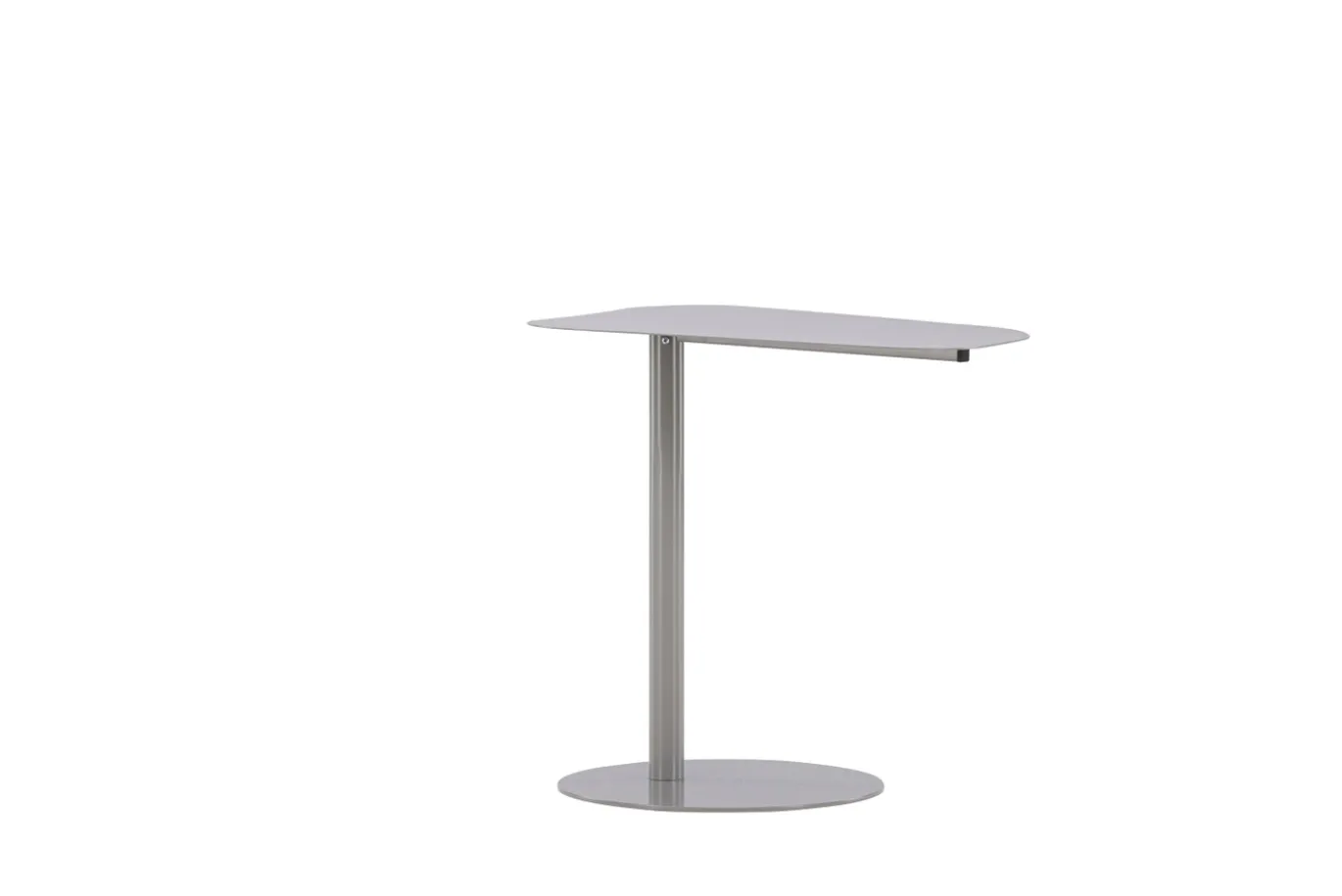Fjôrd Bijzettafel San Jose Staal Lichtgrijs