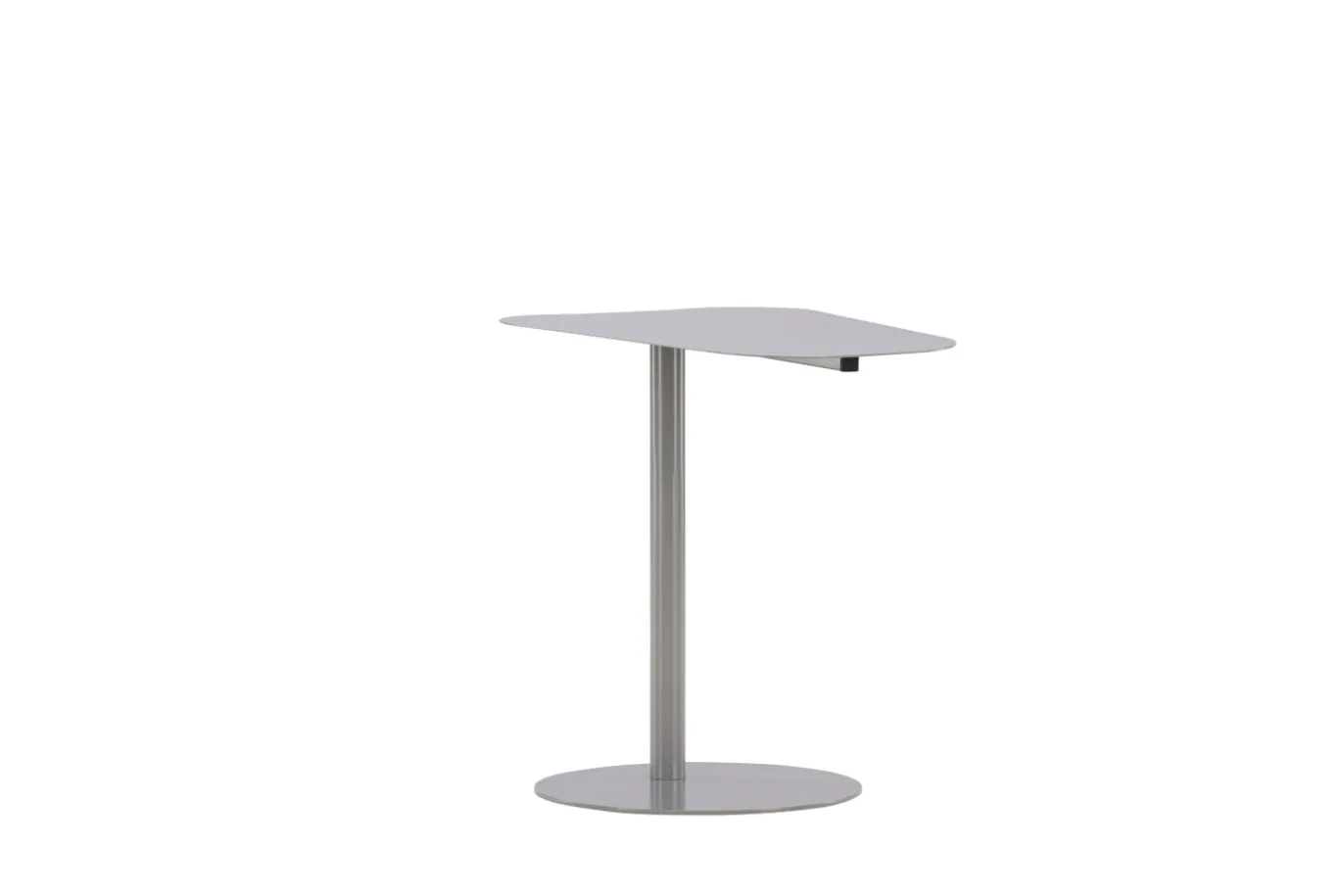 Fjôrd Bijzettafel San Jose Staal Lichtgrijs