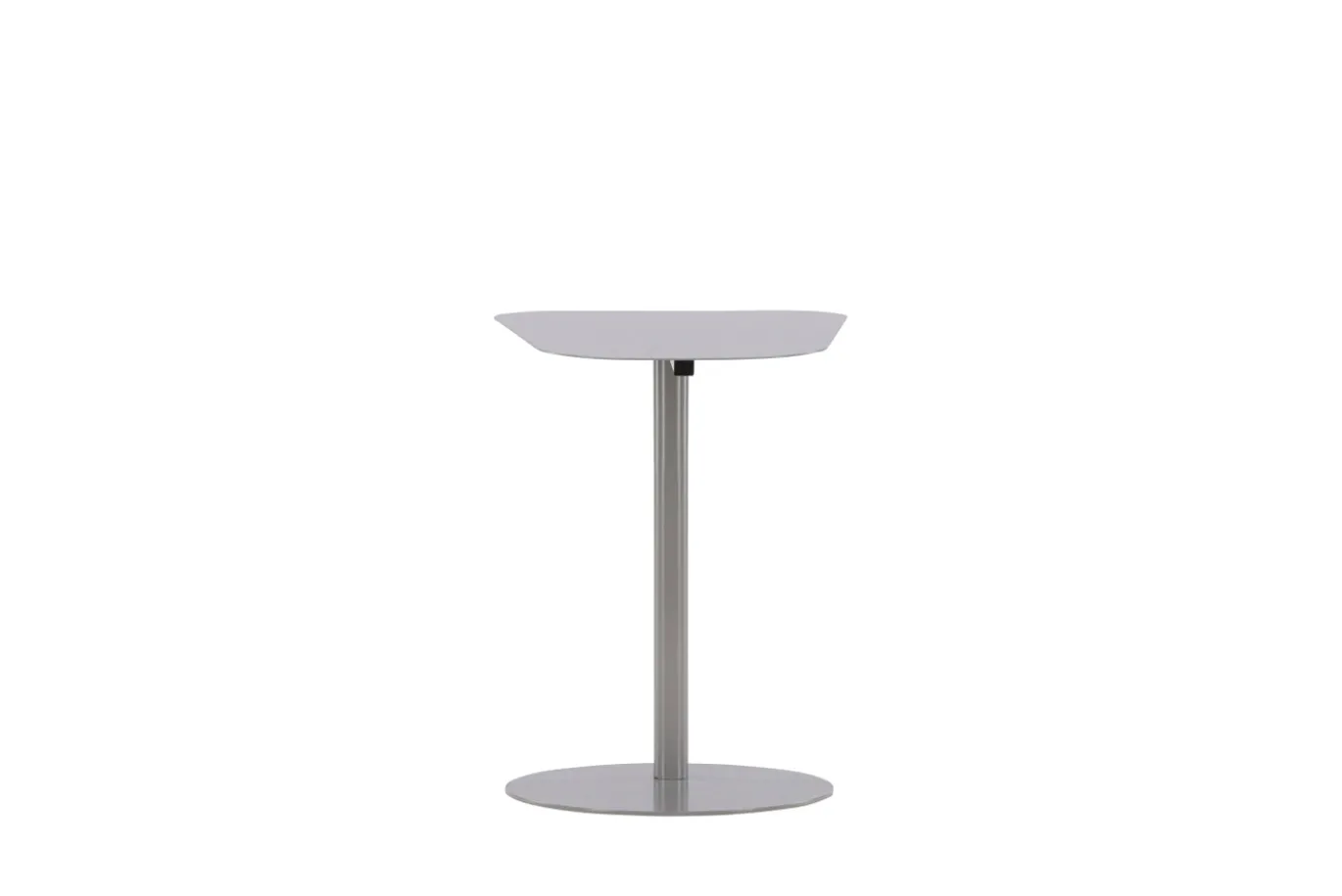 Fjôrd Bijzettafel San Jose Staal Lichtgrijs
