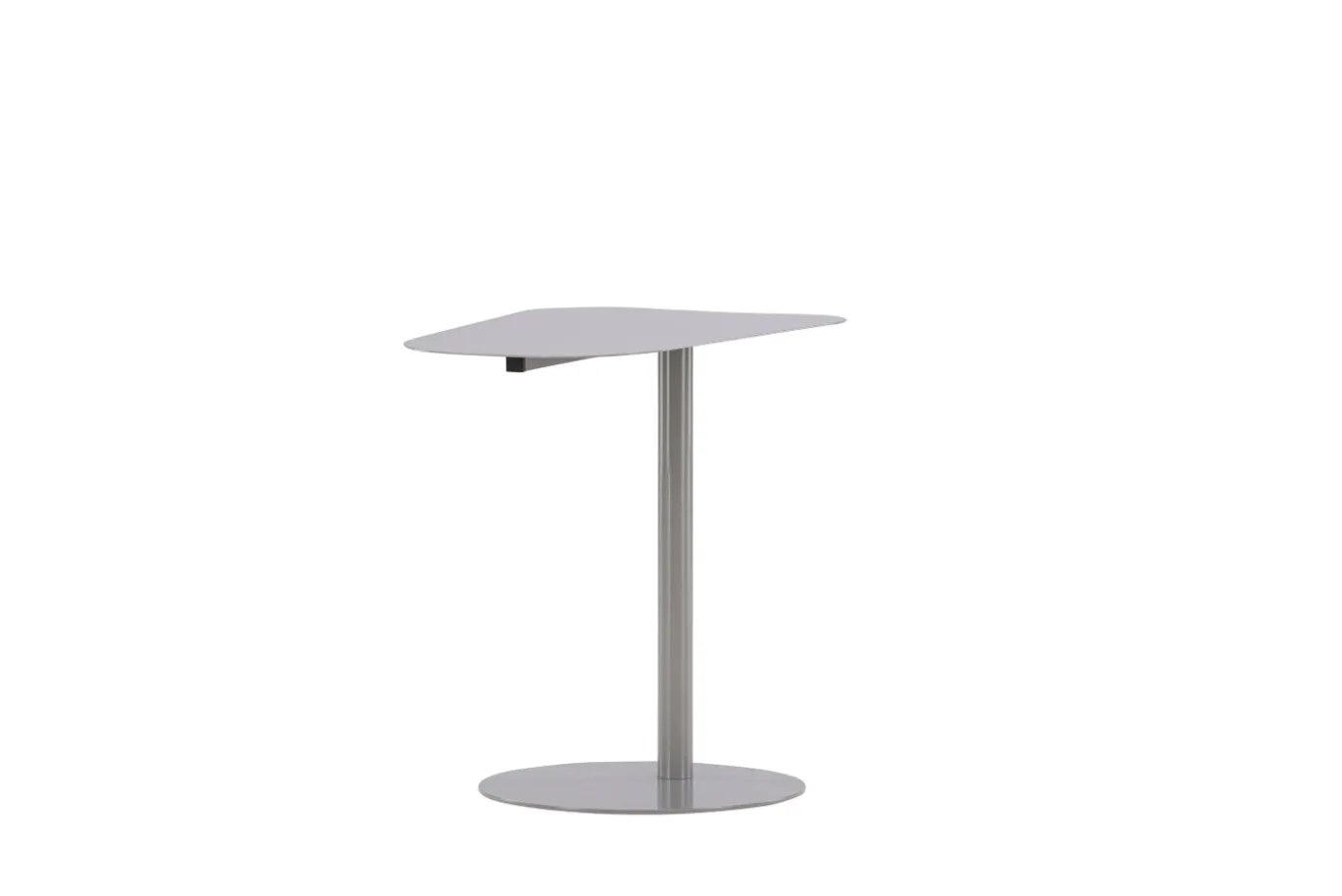 Fjôrd Bijzettafel San Jose Staal Lichtgrijs