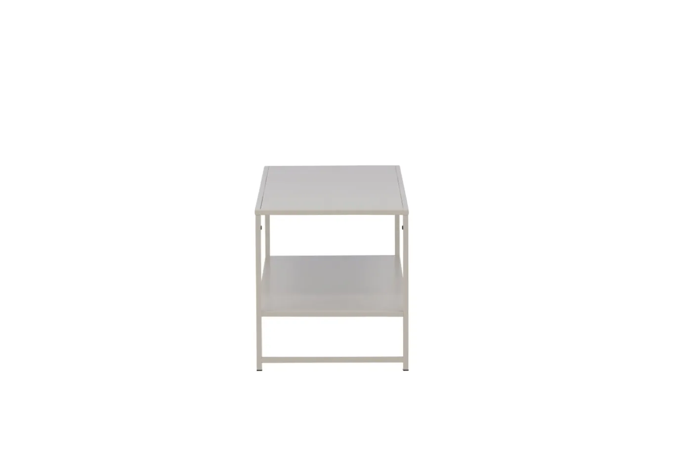 Fjôrd Bijzettafel Staal Staal Beige 102x43cm
