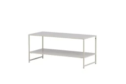 Fjôrd Bijzettafel Staal Staal Beige 102x43cm