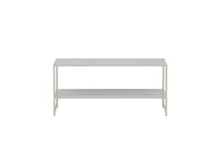 Fjôrd Bijzettafel Staal Staal Beige 102x43cm