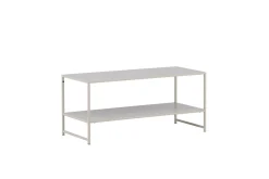 Fjôrd Bijzettafel Staal Staal Beige 102x43cm