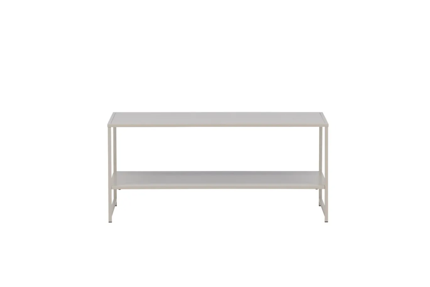 Fjôrd Bijzettafel Staal Staal Beige 102x43cm