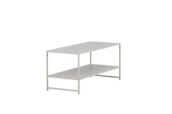 Fjôrd Bijzettafel Staal Staal Beige 102x43cm