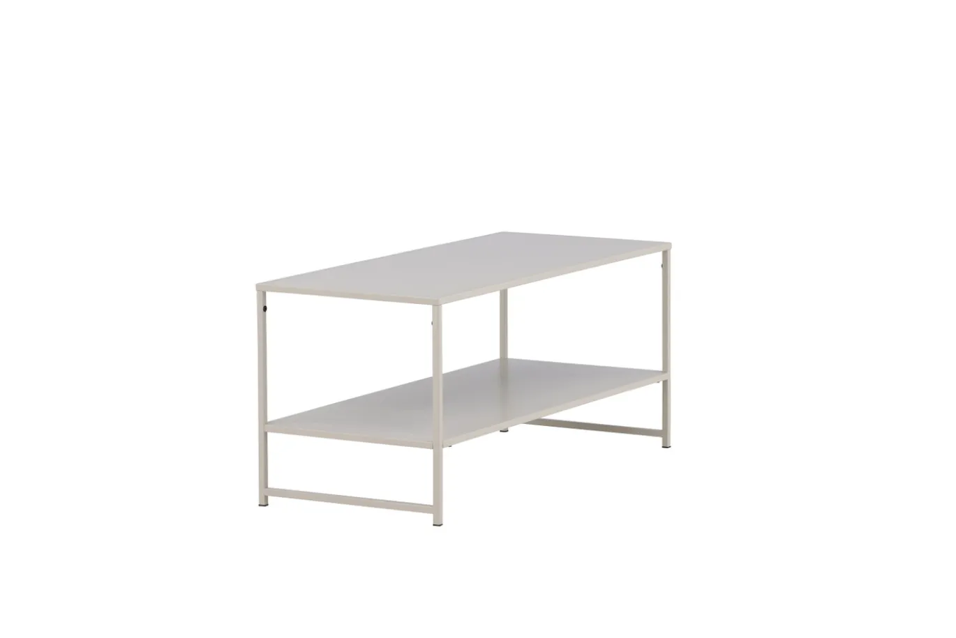 Fjôrd Bijzettafel Staal Staal Beige 102x43cm
