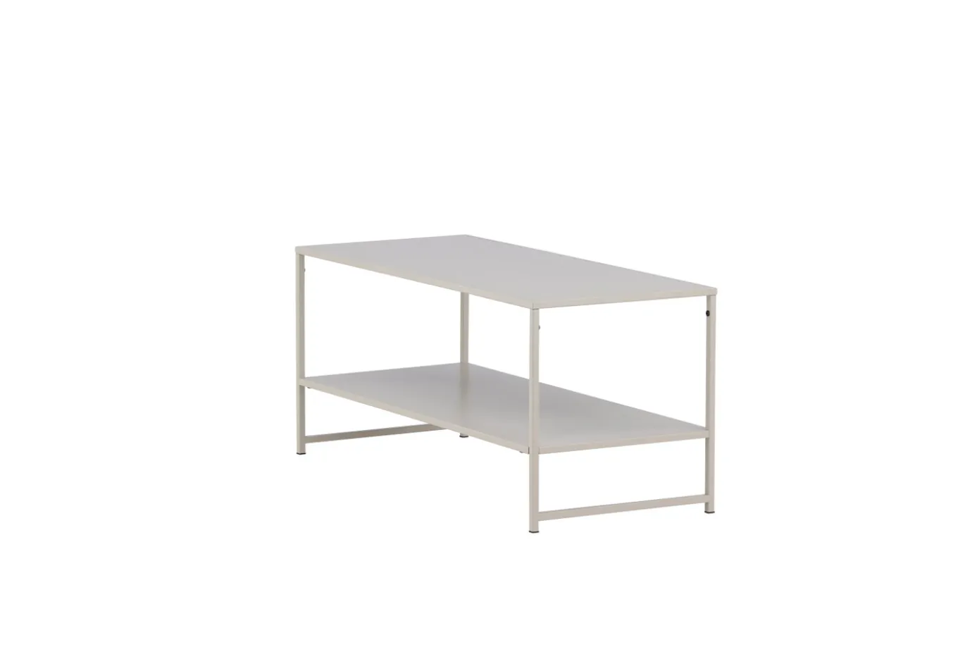 Fjôrd Bijzettafel Staal Staal Beige 102x43cm