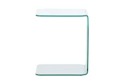 Fjôrd Bijzettafel Telemark Glas Helder 45cm