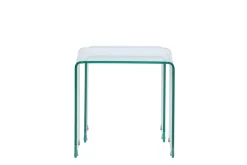 Fjôrd Bijzettafel Telemark Set van 2 Glas Helder